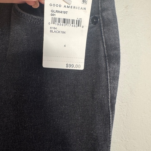 Good American Good Legs Women's Black Jeans - Picture 7 of 9
